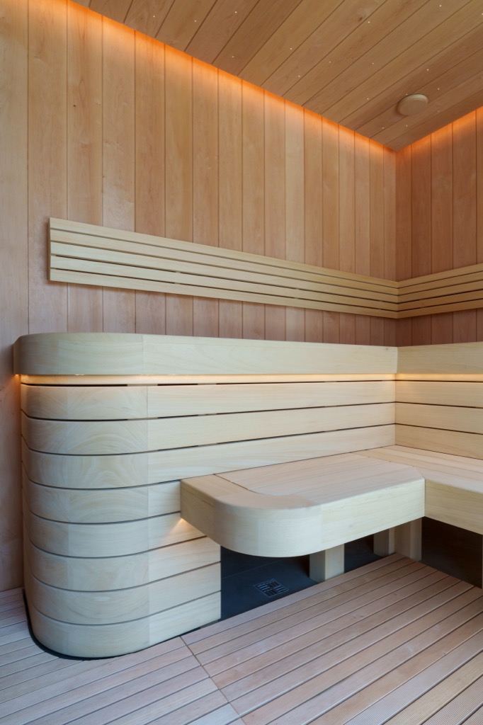 Полки в парной